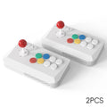 Data Frog Game Arcade Keyboard Wireless Controller for Street Fighter Retro Video Game Consoles Compatible with PC/Android/IOS