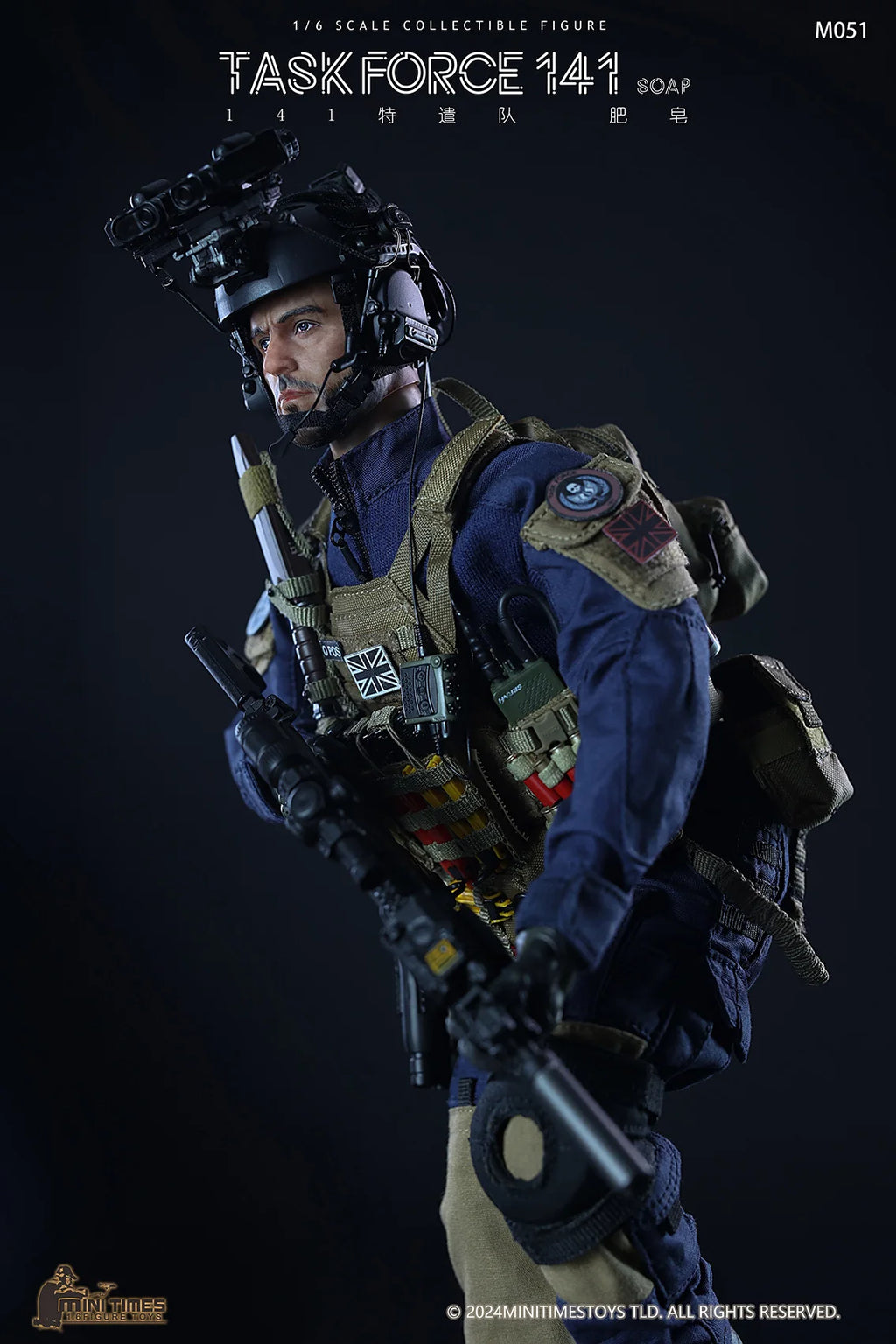 ViiKONDO M051 Minitimes 1/6 Scale Military Action Figure Model Toy SOAP Articulated Figurine 12'' Soldier Full Collect Presale