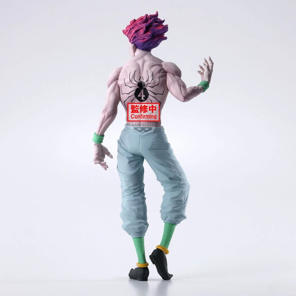 Original Bandai BANPRESTO HUNTER x HUNTER Grandista Anime Figure Hisoka Finished Model Collectible Toys Gift for Kids Ornaments