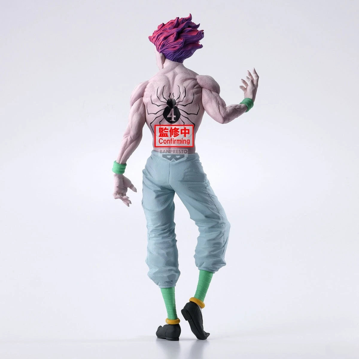 Original Bandai BANPRESTO HUNTER x HUNTER Grandista Anime Figure Hisoka Finished Model Collectible Toys Gift for Kids Ornaments