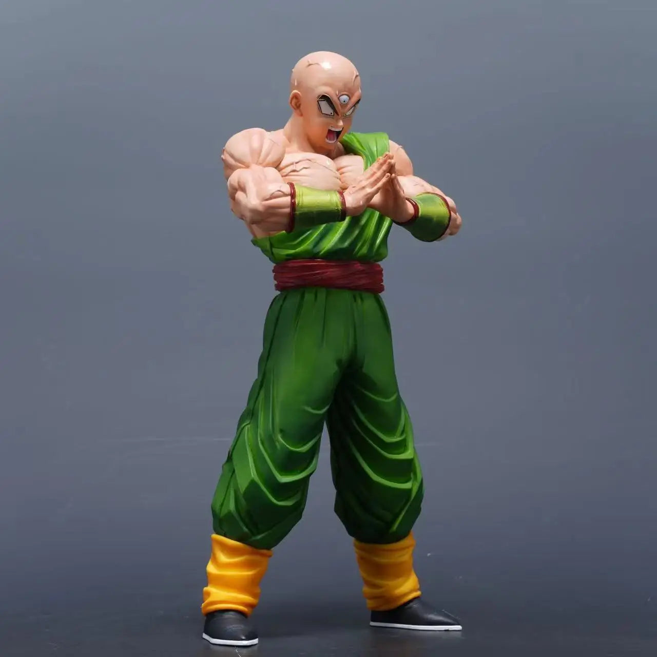 30cm/11.81inch Anime Dragon Ball Z Tien Shinhan Figure Tien Shinhan Kikoho Action Figures Gk Statue Collection Model Toys Gifts