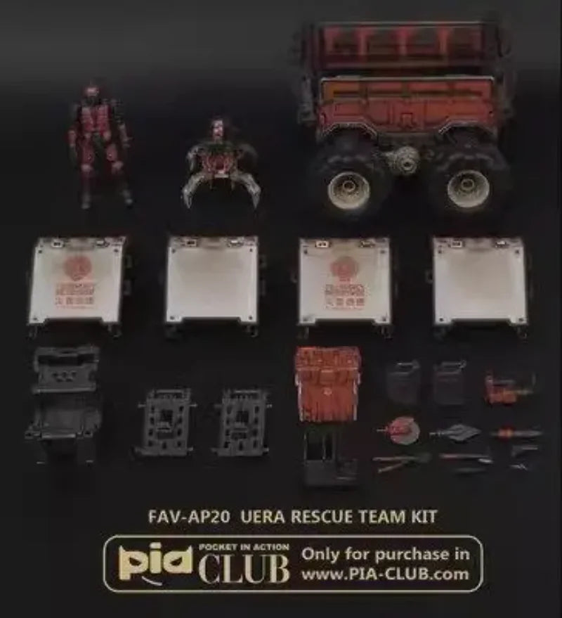 In Stock Acid Rain War FAV-AP19 Field Ankylo FAV-AP20 UERA Rescue 3.75 Inch Action Figure Boys Collection Gift
