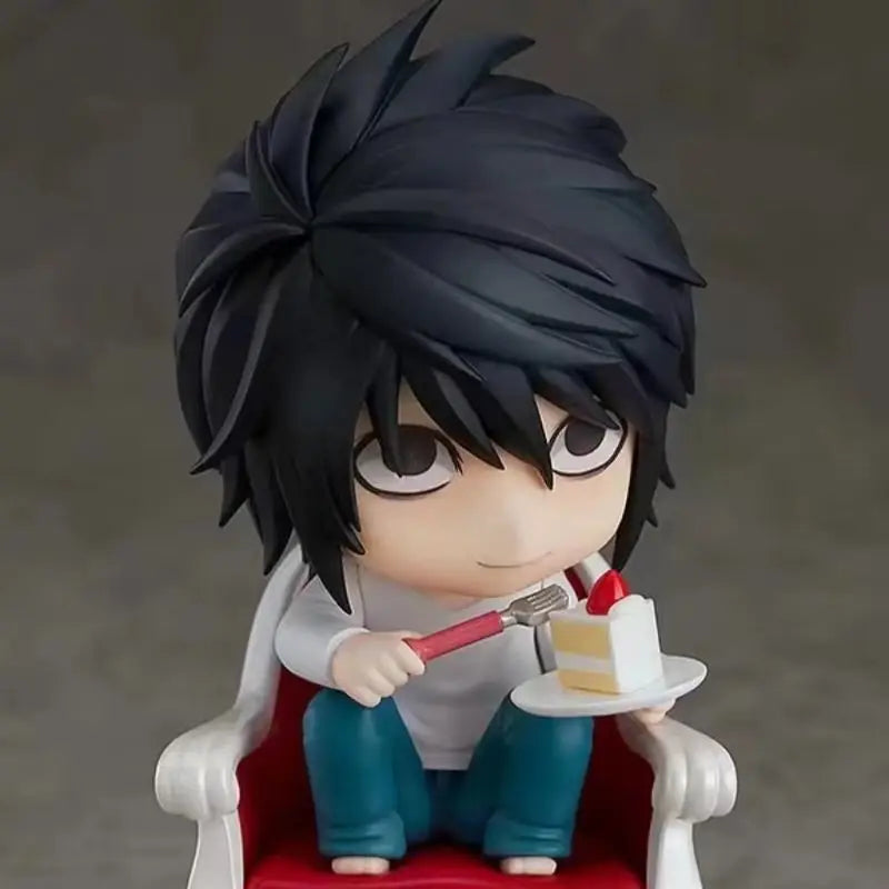 Death Note L Yagami Light Nendoroid Anime Action Figures 10cm Movable Pvc Collectible Model Desktop Ornament Gift For Anime Fans