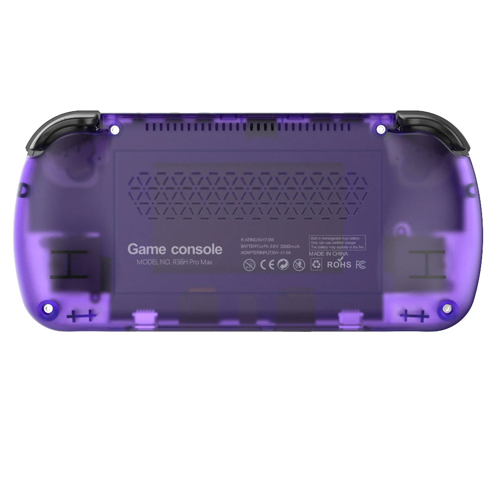 BOYHOM Green R36H PRO MAX Retro Gaming Console 4.2-inch IPS Screen RK3326 Processor 3000mAh Battery Open-Source Linux System Por