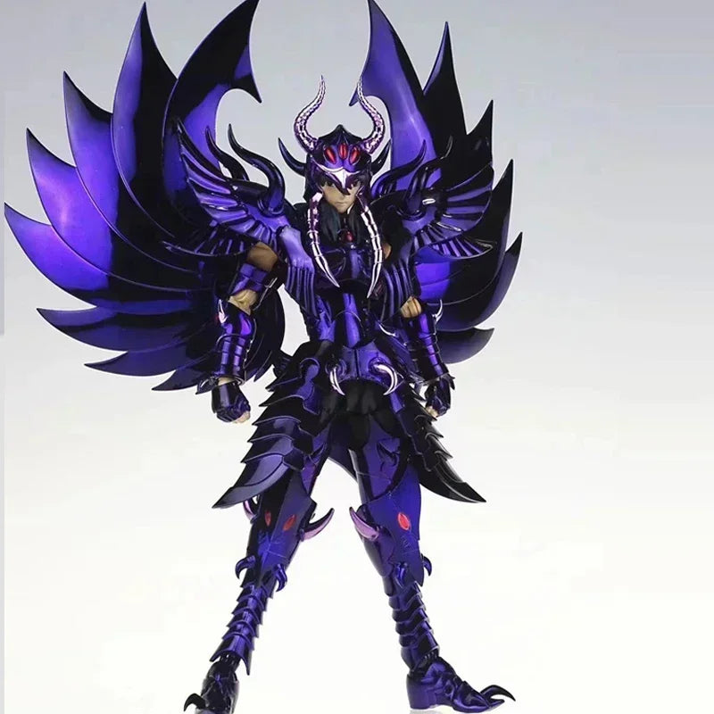 In Stock CS Model  Saint Seiya Specters EX Garuda Aiakos Minos Rhadamanthys Action Figure Cloth Myth Metal Armor Toy Gifts