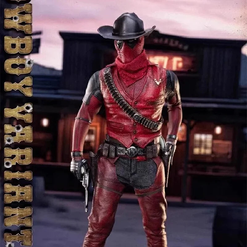 Flashpoint Studio 1/6 Scale Cowboy Variant Deadpool Action Figure FP-22173 Collectible Movie Character Model For Hobby Collector