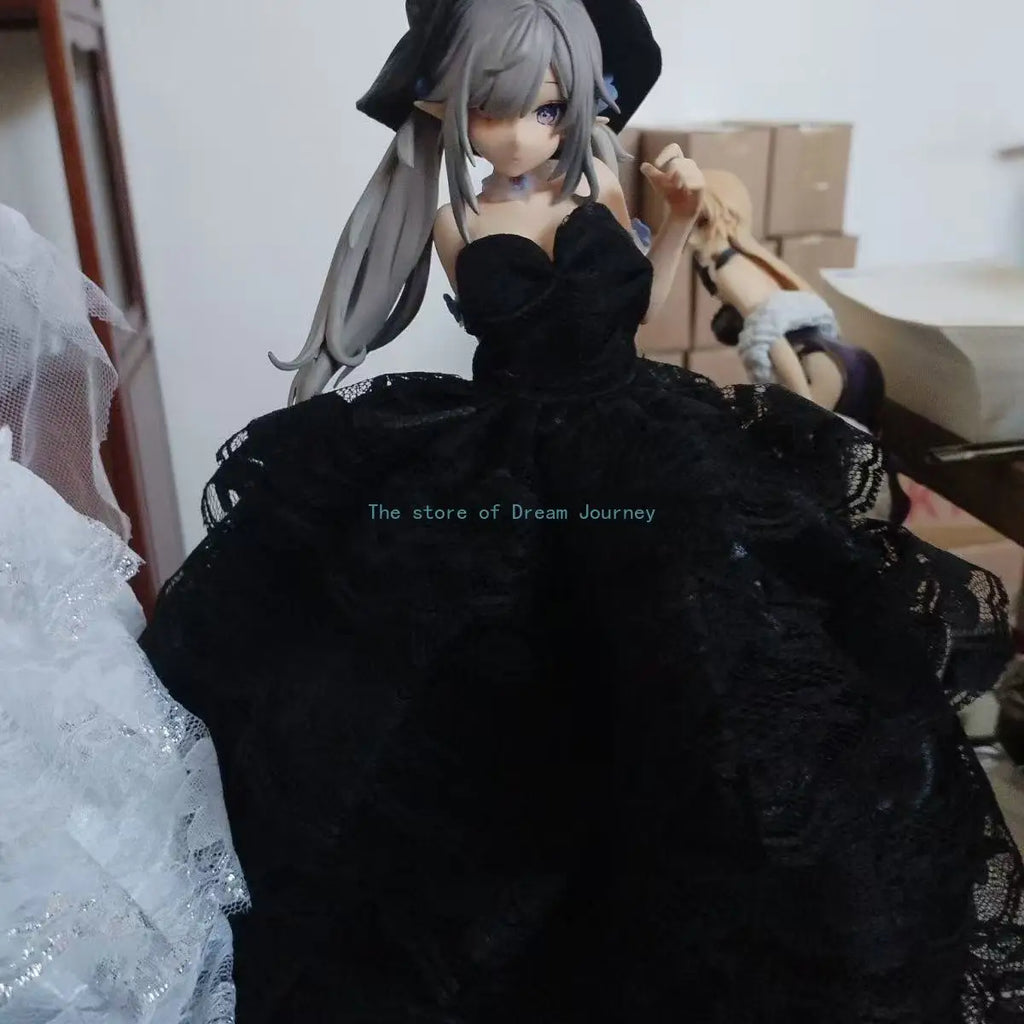 New software pure white ready-made figure high-quality beautiful girl two-dimensional elf anime model car chassis ornaments