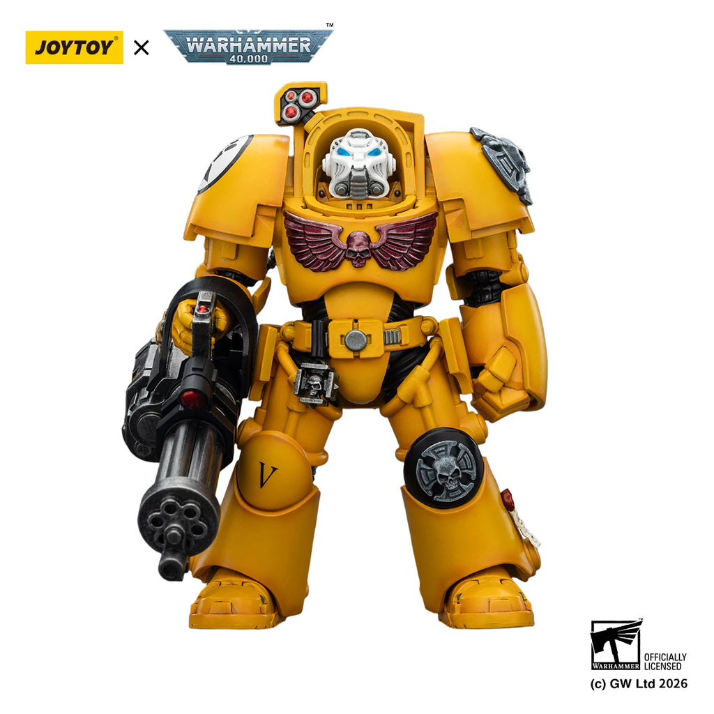 JOYTOY Warhammer 40k 1/18 Action Figures Terminator Black Templars Dark Angels Imperial Fists White Scars Salamanders Model Toys