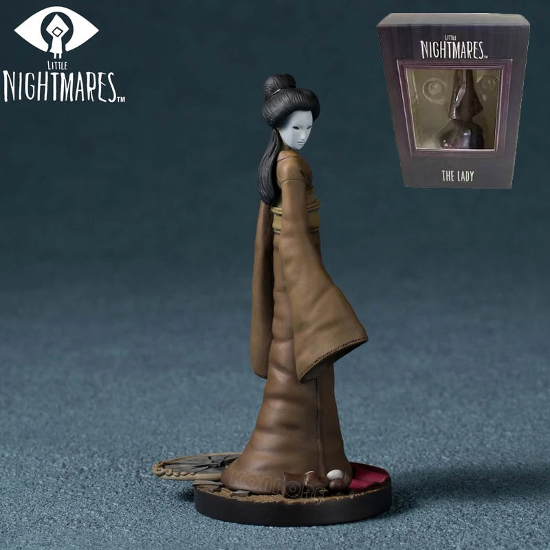 11cm Little Nightmares The Lady Anime Game Figure The Twin Chefs Action Figure Mini Nomes Six/Mono Figurine Model Doll Toys Gift