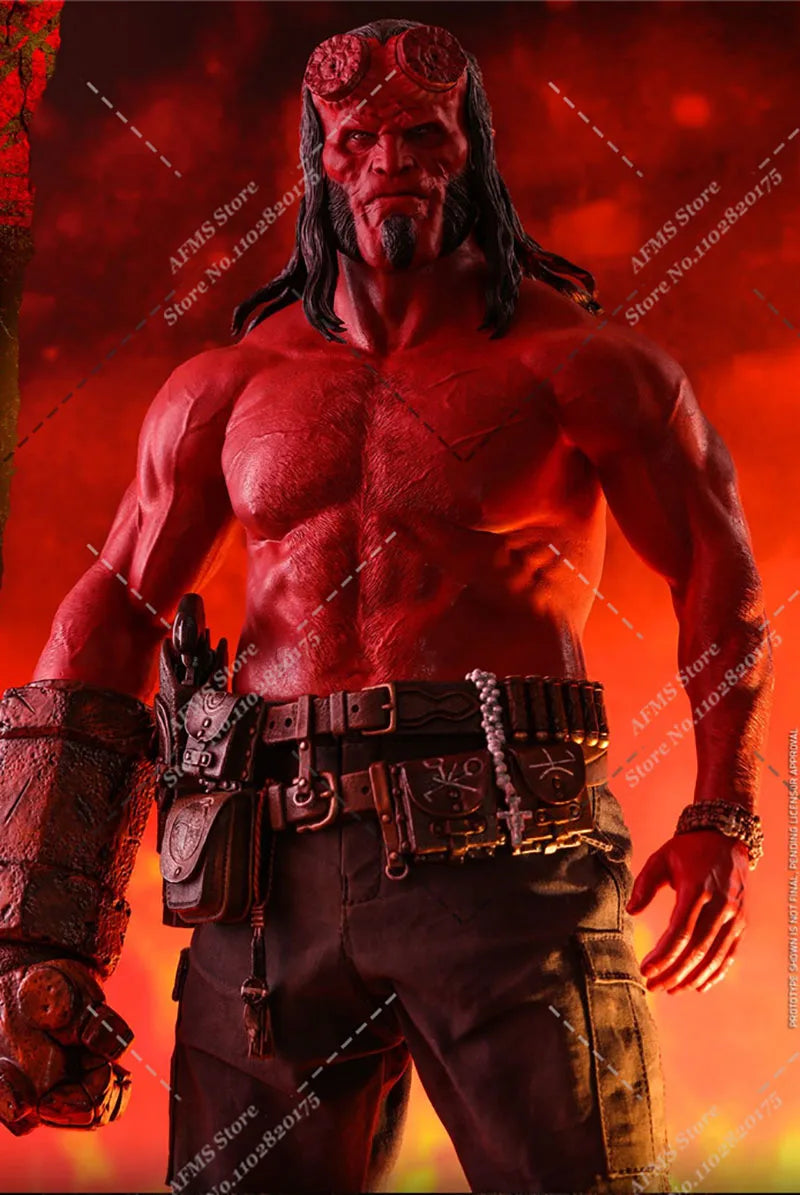 Original HOTTOYS MMS527 1/6 Scale Collectible Figure Hellboy Supernatural Investigator 12Inch Men Soldier Action Figure Model