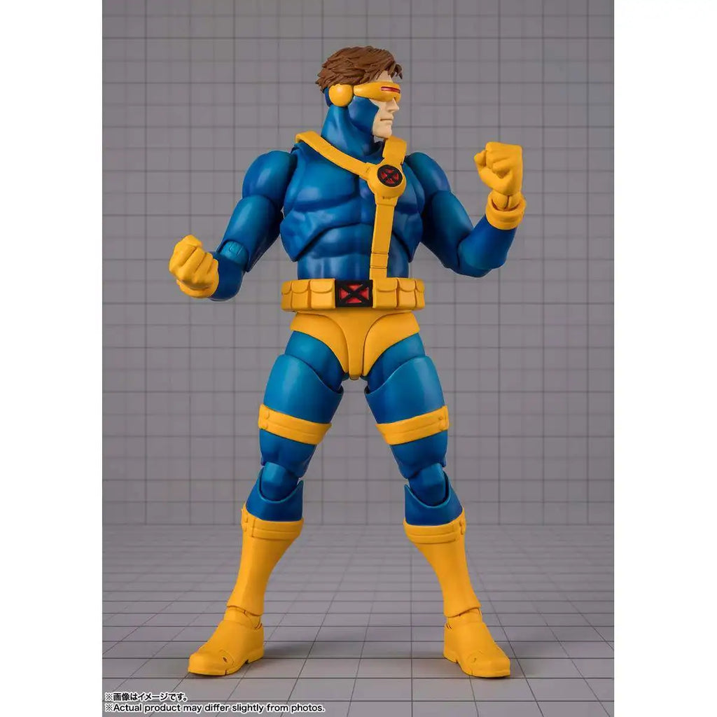 In Stock Bandai Soul SHF Marvel X-Men Cyclops GAMERVERSE Movable Finished Figure Doll Collection Gift