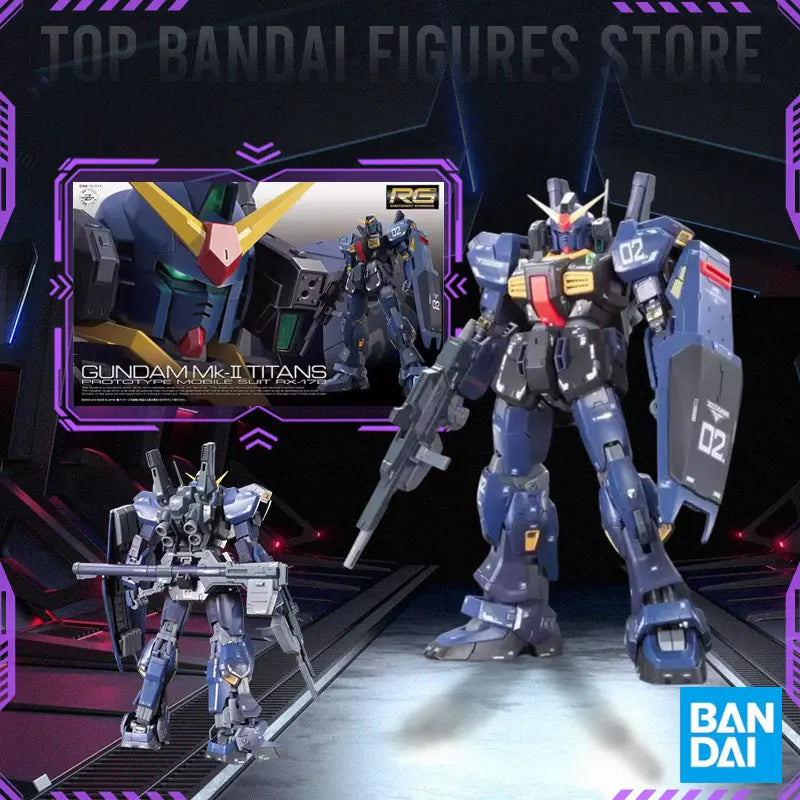 Bandai RG RX-78-2 WING RX-93-V2 UNICORN GOD GUNDAM In stock Anime Original Model Toy Action Figure Robot Collection Toy Gift