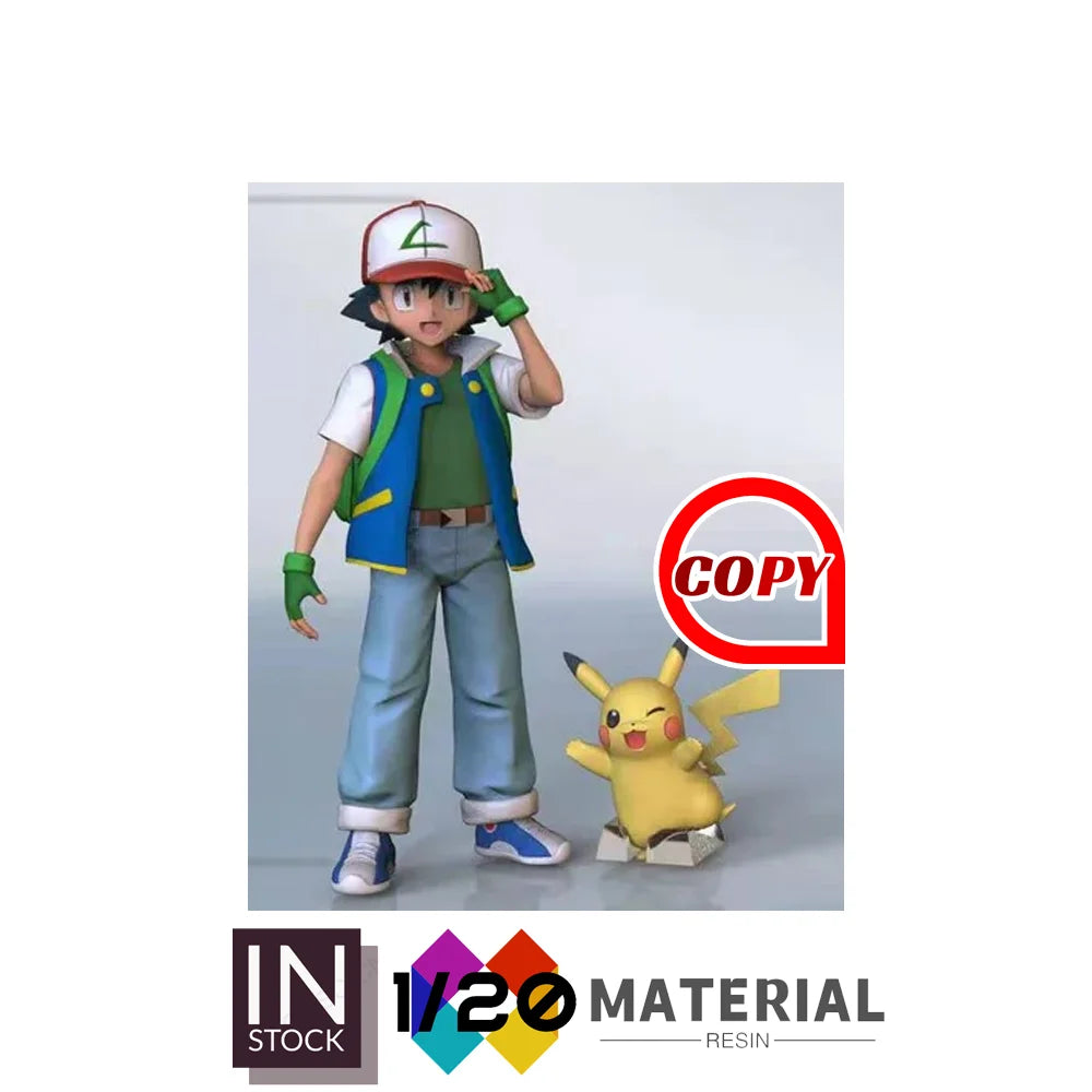 [In Stock]1/20 Resin Scale World [Copy GDM] - Ash & Pikachu