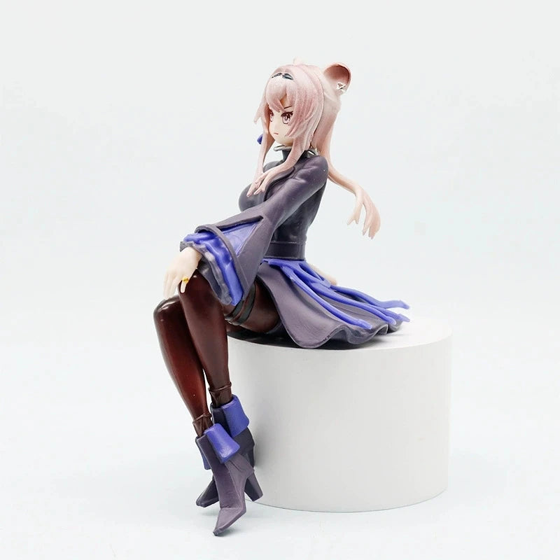 14cm Arknights Lin Anime Figure Noodle Stopper Figure PVC Action Figurine Model Collection Desk Decoration Figuart Toy Kid Gifts