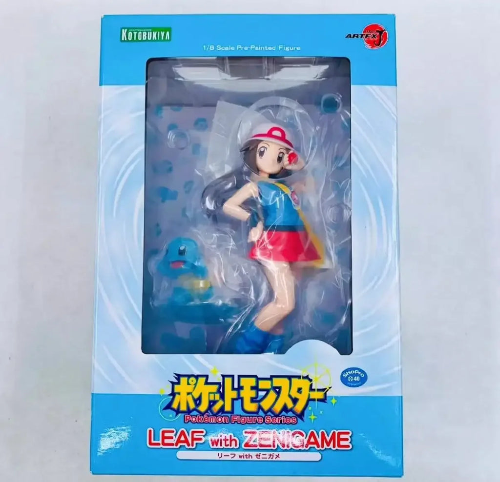 In Stock Original  1/8 ARTFX J Pokemon Series Red with Charmander  Anime Action Collection Figures Model Toys
