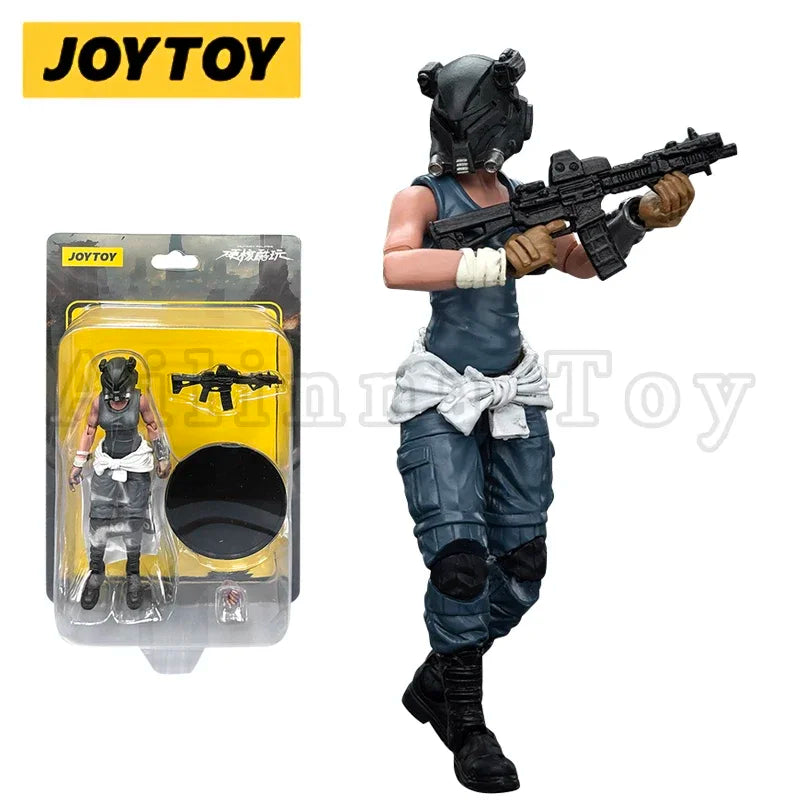 JOYTOY 1/18 3.75 Action Figures Military Armed Force Series Anime Model Gift