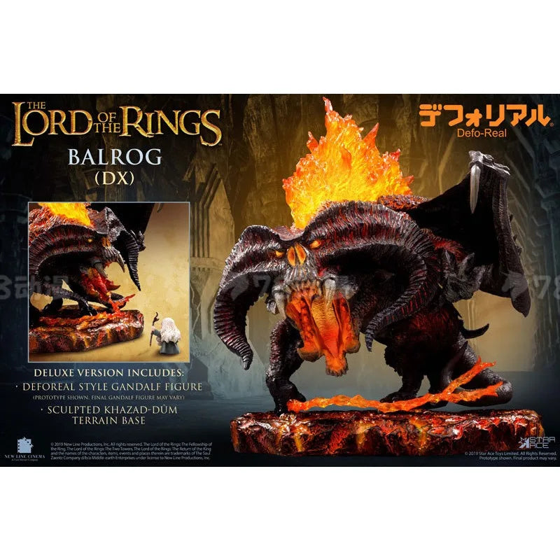 X-PLUS Original DefoReal  Series Balrog  Anime Not Movable Figure Statue Model Toys Ornaments Gifts Fo Boys