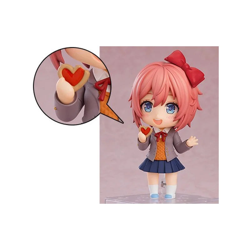 Good Smile Genuine Nendoroid Doki Doki Literature Club! Anime Figure POP UP PARADE Yuri Sayori Natsuki Monika Action Figure Toys