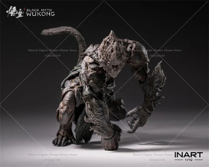Hot Sales INART 1/12 Scale Descendant of the Spirit Stone Monkey King 6-inch Full Set Action Figure Soldier Height About 20CM