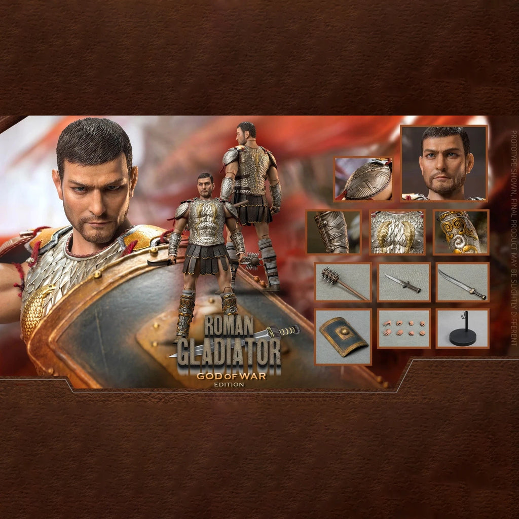 1/6 Action Figure HH18052 Roman Gladiator Ares Version God of War Edition Collectible Model Toys by HHMODEL & HAOYUTOYS In Stock