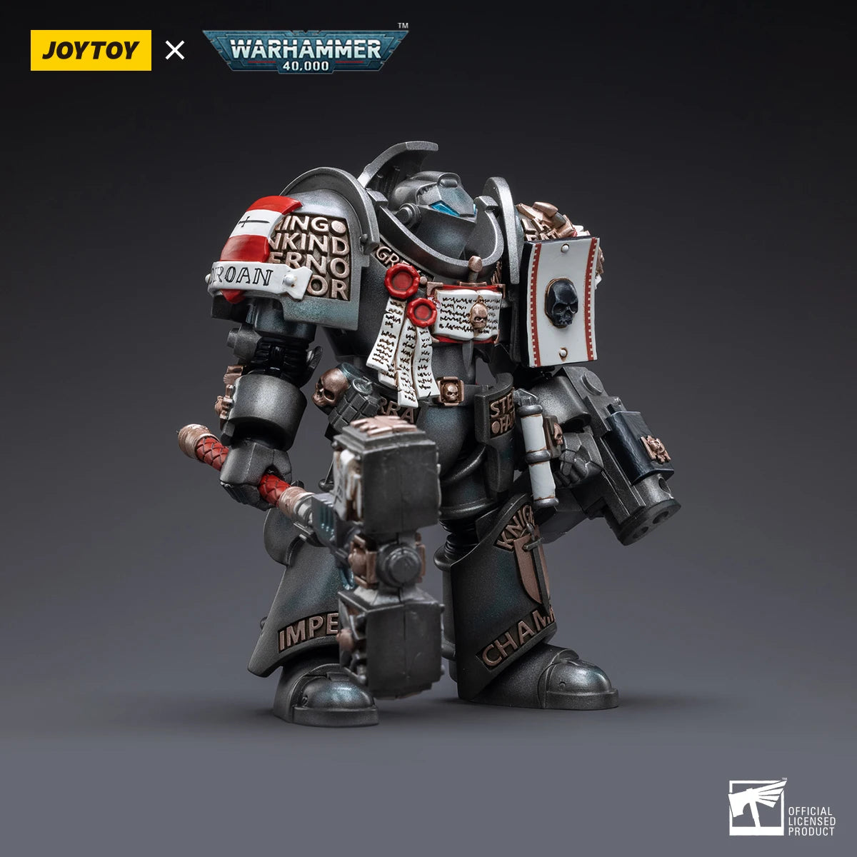 【In Stock】JOYTOY Warhammer 40K 1/18 Action Figure Grey Knights Terminator Caddon Vibova for Game Soldier Model Toy
