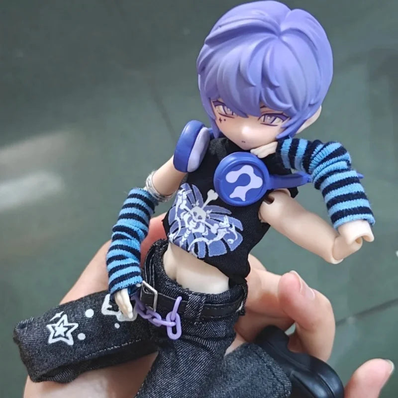 Genuine Zack Event Series Blind Box 1/8 Bjd Boy'S Knuckle Action Figure Anime Peripheral Joint Mobility Decoration Desktop Toys