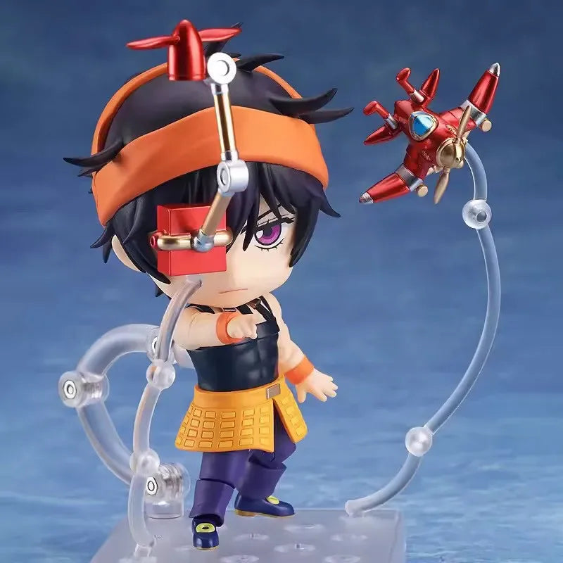Generic Nendoroid Narancia Ghirga Articulated Action Figure JoJo's Bizarre Adventure No.1684 Chibi Anime Collectible Model Toy