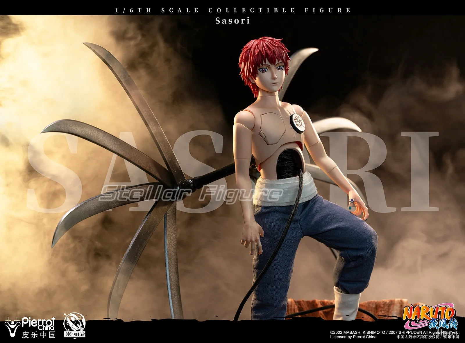【SF】In Stock RocketToys NARUTO Shippuden Tsunade Sasori 1/6 Scale Figures Original Collection Anime