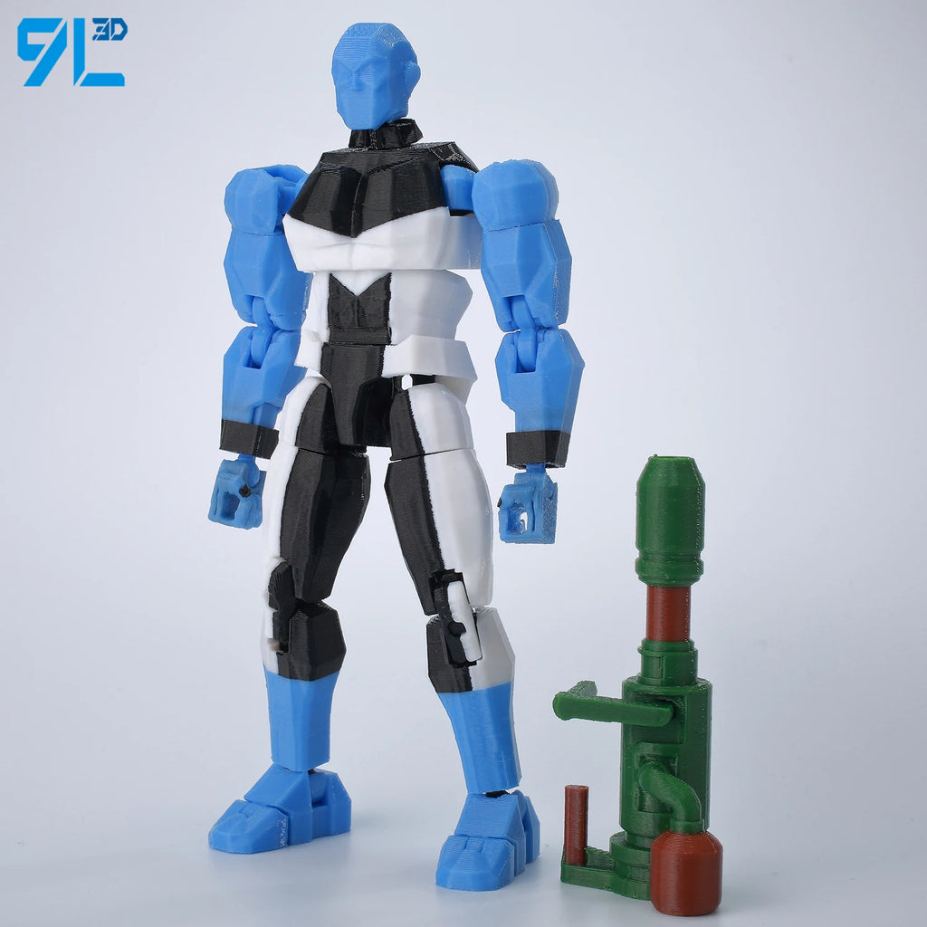 9L3D Superman Invincible Boy Batman Action Figure LUCKY13 Multi-Jointed Poseable T13 Titan13 Hero Model Dummy13 Collectible Toys
