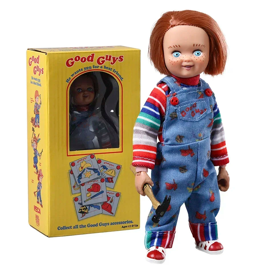 SCREAM FACTORY Kinderspiel BluRay Exklusive Good Guys CHUCKY Actionfigurensammlung Modellpuppe Spielzeuggeschenk