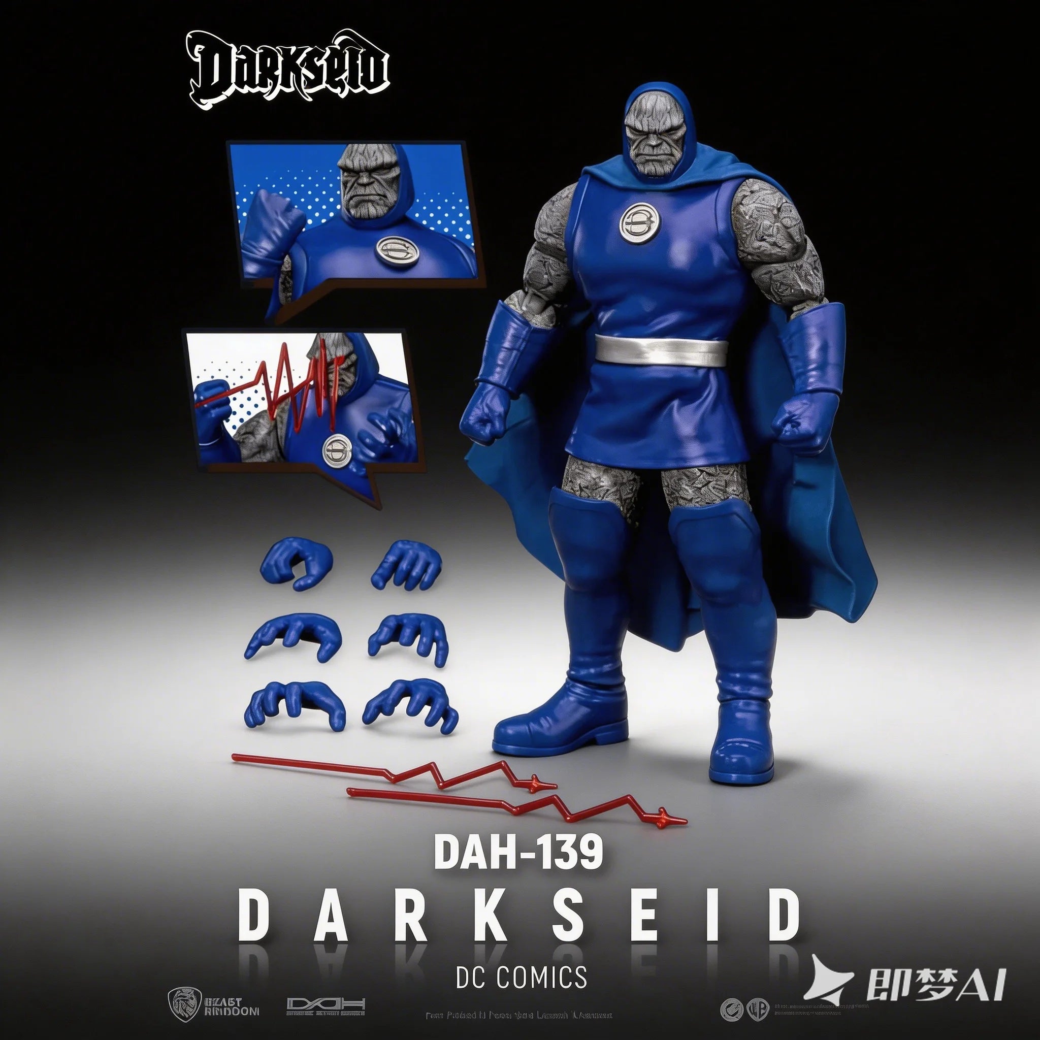 Genuine Beast Kingdom BEASTKINGDOM DC Comics DAH-139 Darkseid  Action Figure Original Collection Ornament Surprise Gift