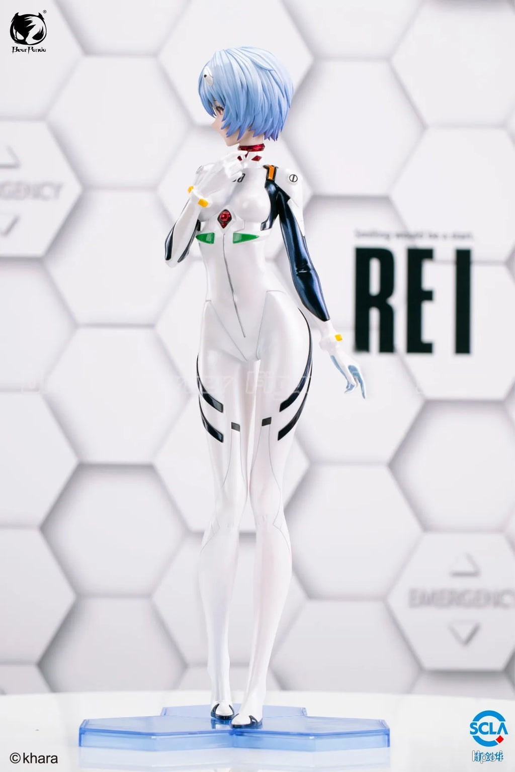 【Pre-sale】Original BearPanda EVA REI AYANAMI 1/4 Scale Figure Model Ornament Toy