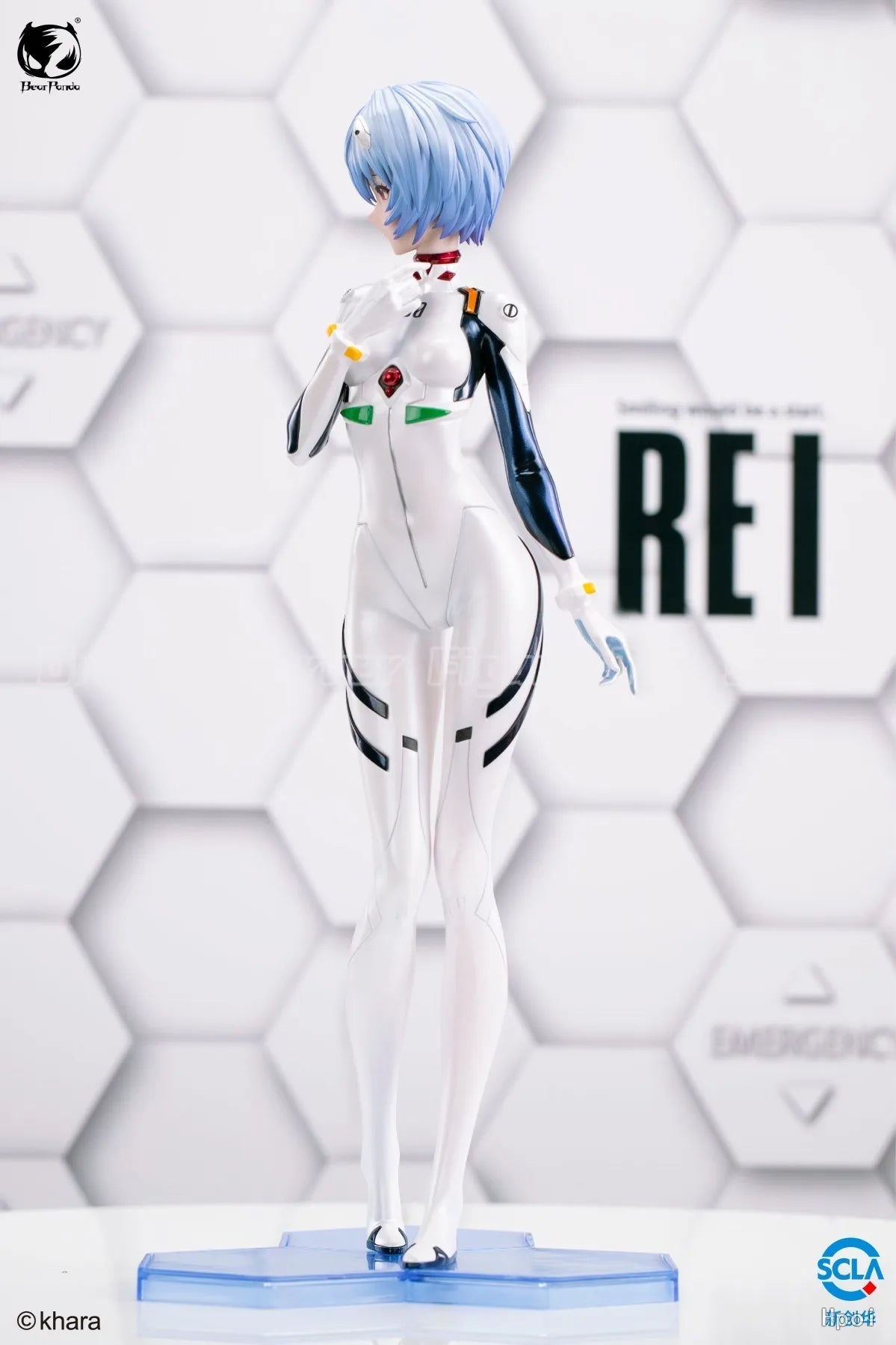 【Pre-sale】Original BearPanda EVA REI AYANAMI 1/4 Scale Figure Model Ornament Toy