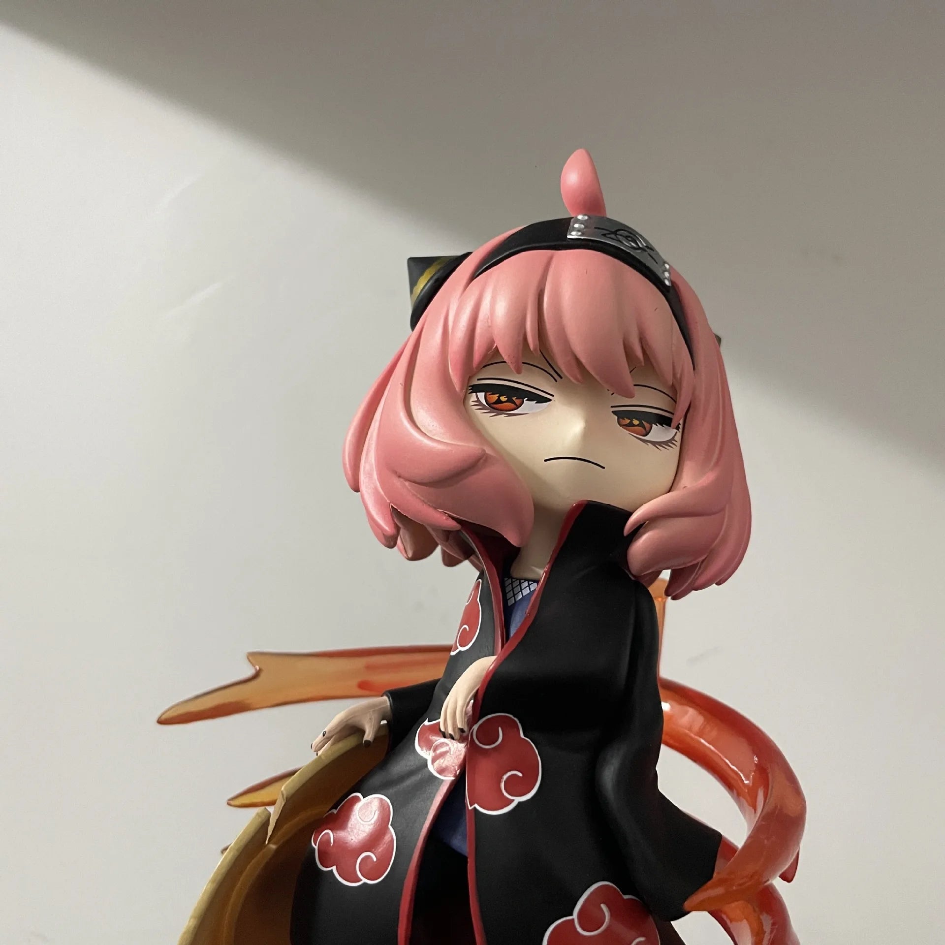 2025 Popular New Product Ania Cos Weasel Dual Head Interchangeable Spy Playhouse Peripheral Anime Figurine Model Statue