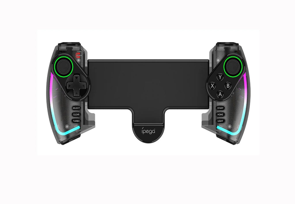 Wireless Gamepad with RGB Light Linear Vibration Stretchable Controller for Switch Android iOS iPad PC PG9777
