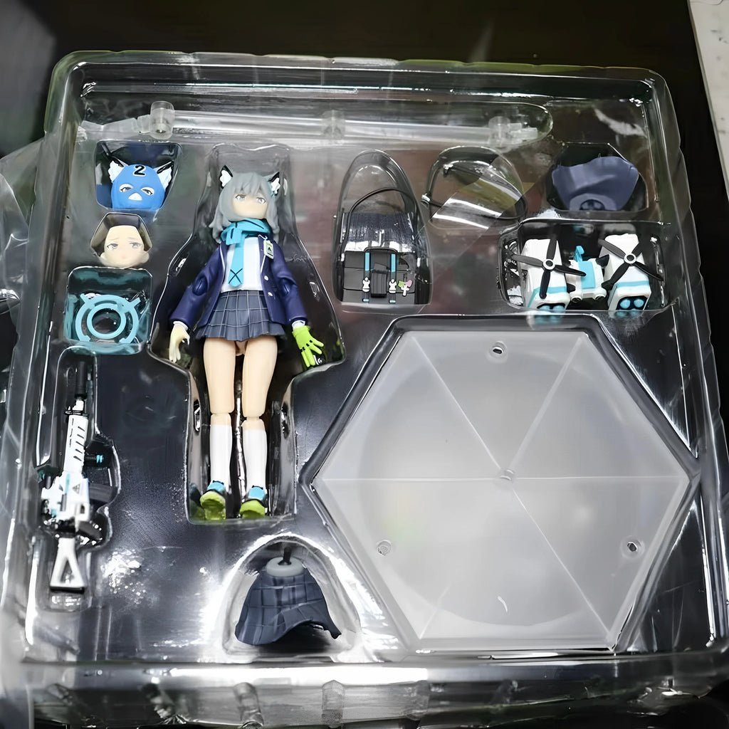 15cm Blue Archive Anime Figures Sunaookami Shiroko Action Figure model Doll Collection Toys Gifts