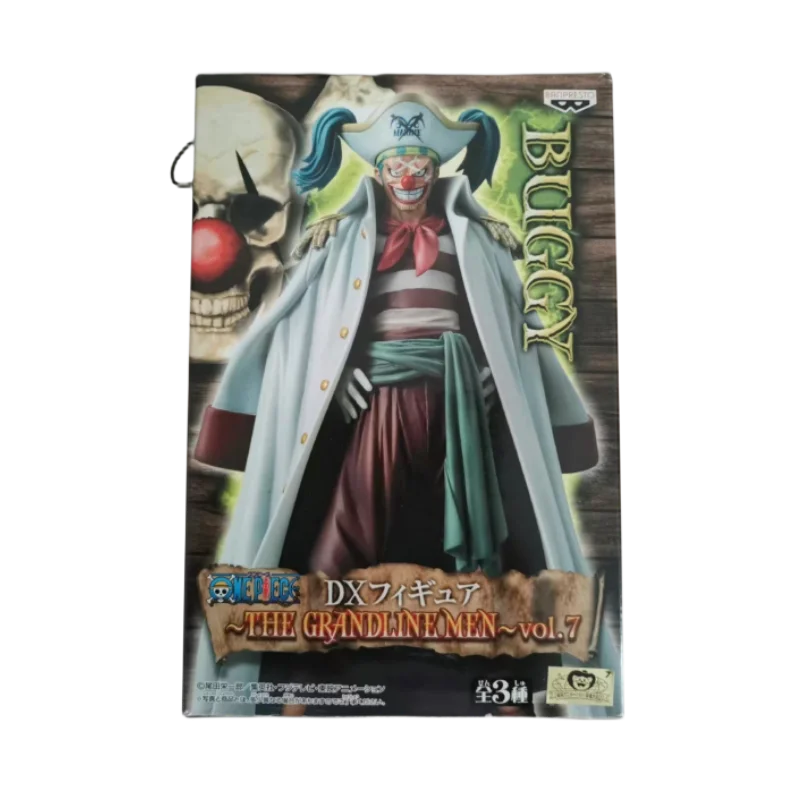 Genuine Bandai ONE PIECE DX7 Buggy Oka Shichibukai Anime Action Figures Model Figure Toys Collectible Gift for Toys Hobbies Kids