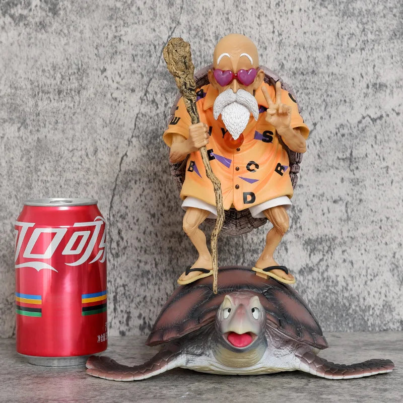 【Auf Lager】 53 cm Anime Dragon Ball Kame Sennin Figur Master Roshi Figur PVC-Statue Actionfiguren Sammlung Modell Spielzeug Geschenke
