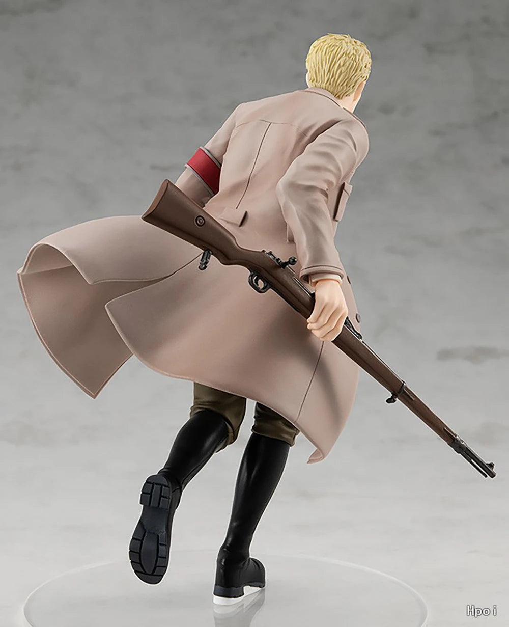 100% Original in Stock GOOD SMILE COMPANY POP UP PARADE Shingeki No Kyojin  Reiner Braun Collection Series Model Toys