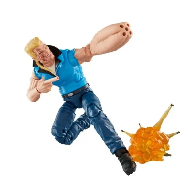 In Stock Hasbro 1/12 Scale Marvel Legends Punisher & Bushwacker Anime Action Figure Model Doll Toys Hobby Collectible