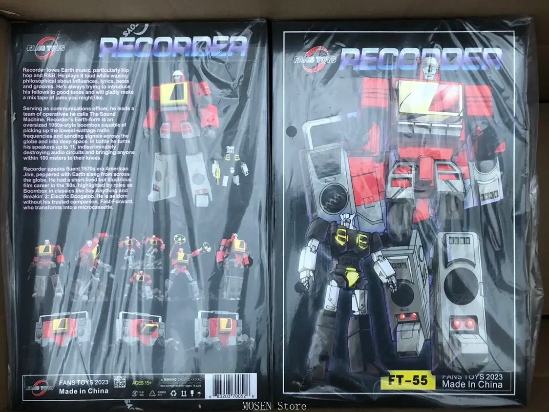 Transformation FansToys FT55 Blaster FT-55 Recorder Action Figure Toy Model