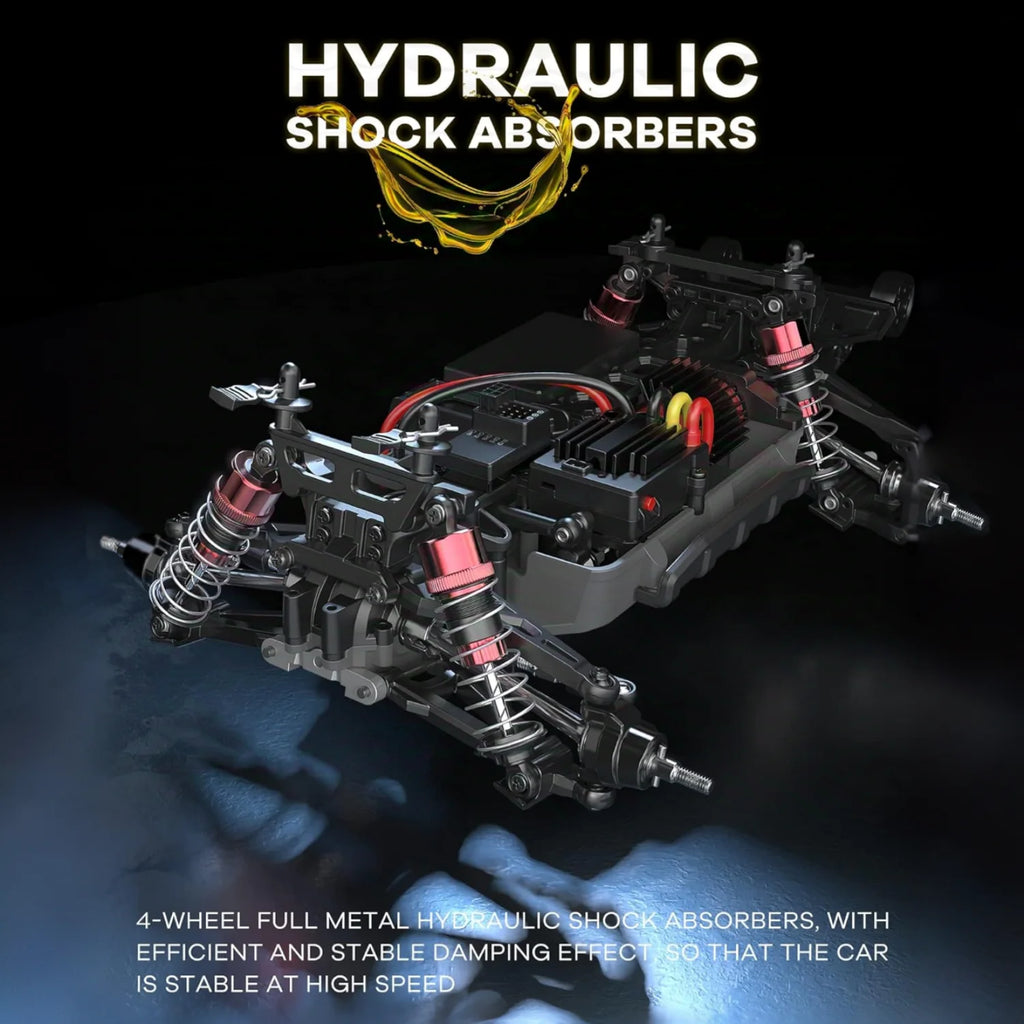 MJX Hyper Go 16207 70km/h 1/16 4WD Racing Car Brushless High Speed Drift Cars 2.4G Remote Control Cars Off-Road Truck Toys