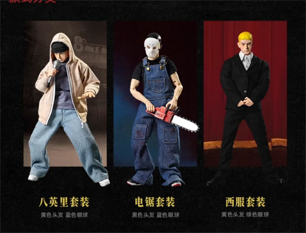 1/6th GOON Toys Model Unique Design Rapper Fashion Style EM Man Male Suit Dress Chainsaw Version Full Set Moveable Action Doll