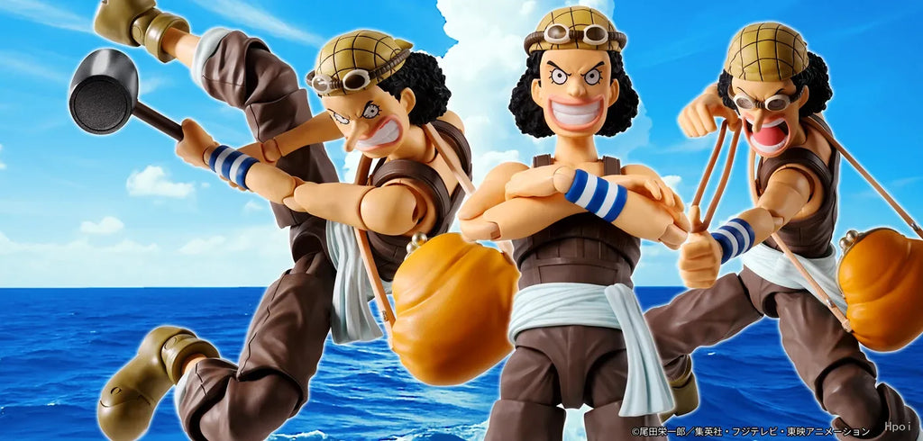 【Pre-sale】BANDAI SHF ONE PIECE Usopp ‌Prologue of The Adventure‌ Action Figures Model Toys