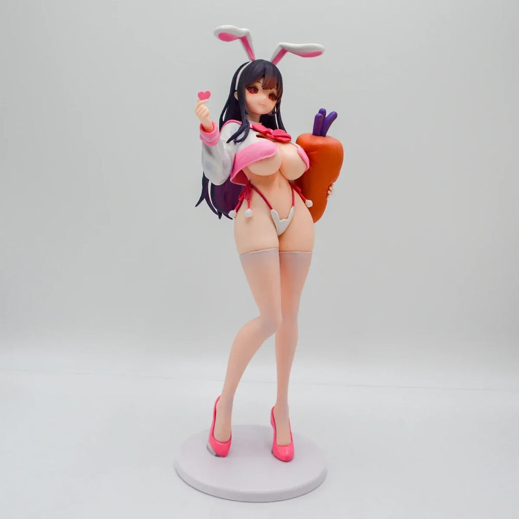 29cm JK Bunny Girl Uchino Sakura Love Injection Sexy Anime Figure FREEing B-STYLE KonoSuba Action Figure Hentai Model Doll Toys