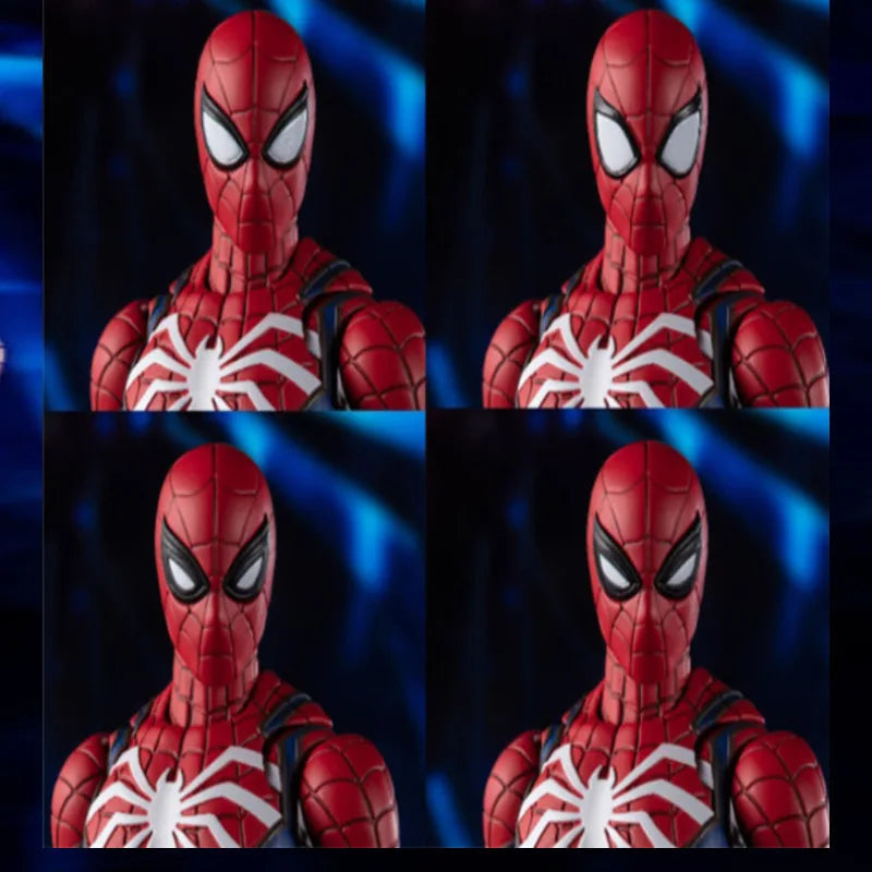 Spider Man PS4 Game Upgraded Version Peter Parker Action Figure Sony Base Statue Scene legend Avengers Model Toy Collection Gift