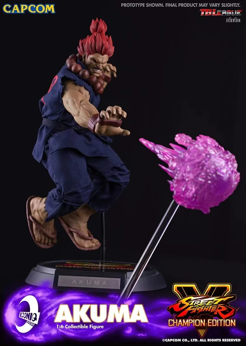 【Original】ICONIQ STUDIOS IQGS-05 Street Fighter V Akuma 1/6 Scale Action Figure Model Toys