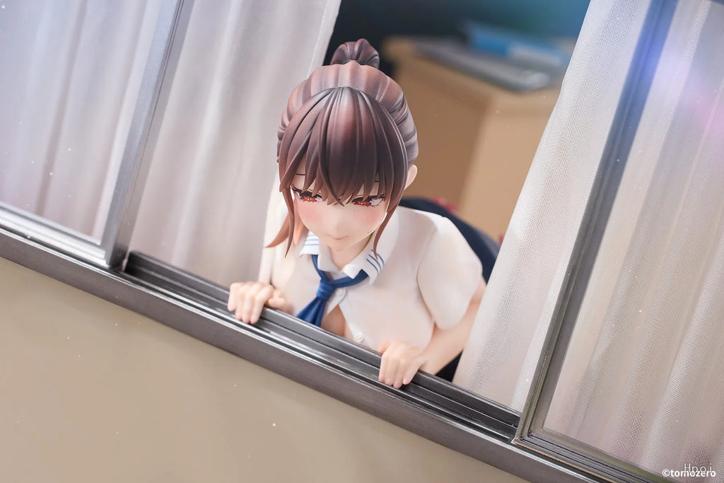 In Stock Original Vivify Oriko Holds Back Her Voice Riko Ogasawara 23cm Animation Decorative Statue Girl Gift Doll Collection