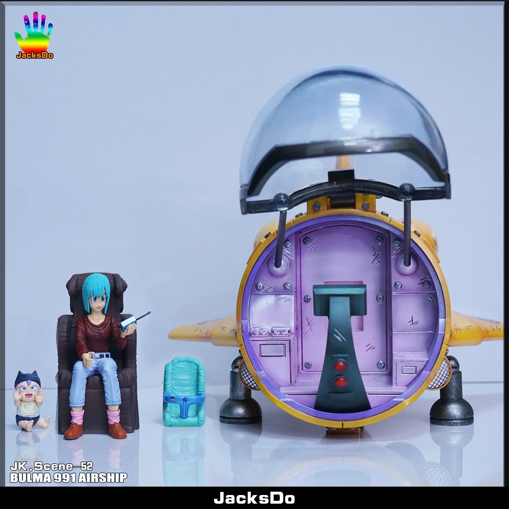 Bulma 991 Original Dragon Ball Shf Spaceship Gk Figure Model Collectible Toys Action Figurine Doll Children Birthday Gifts