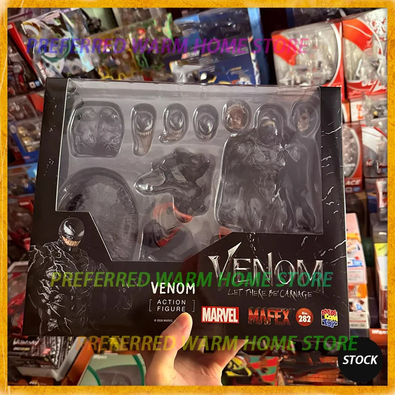 In Stock Originate MAFEX 282 VENOM ACTION FIGURE Movable Model Toys ACTION FIGURE Venom: Let There Be Carnage